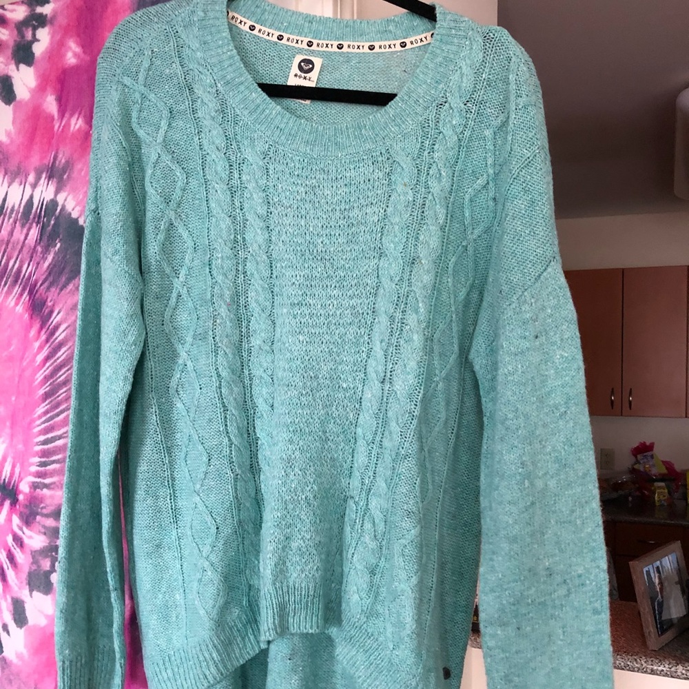 Large Roxy High low sweater